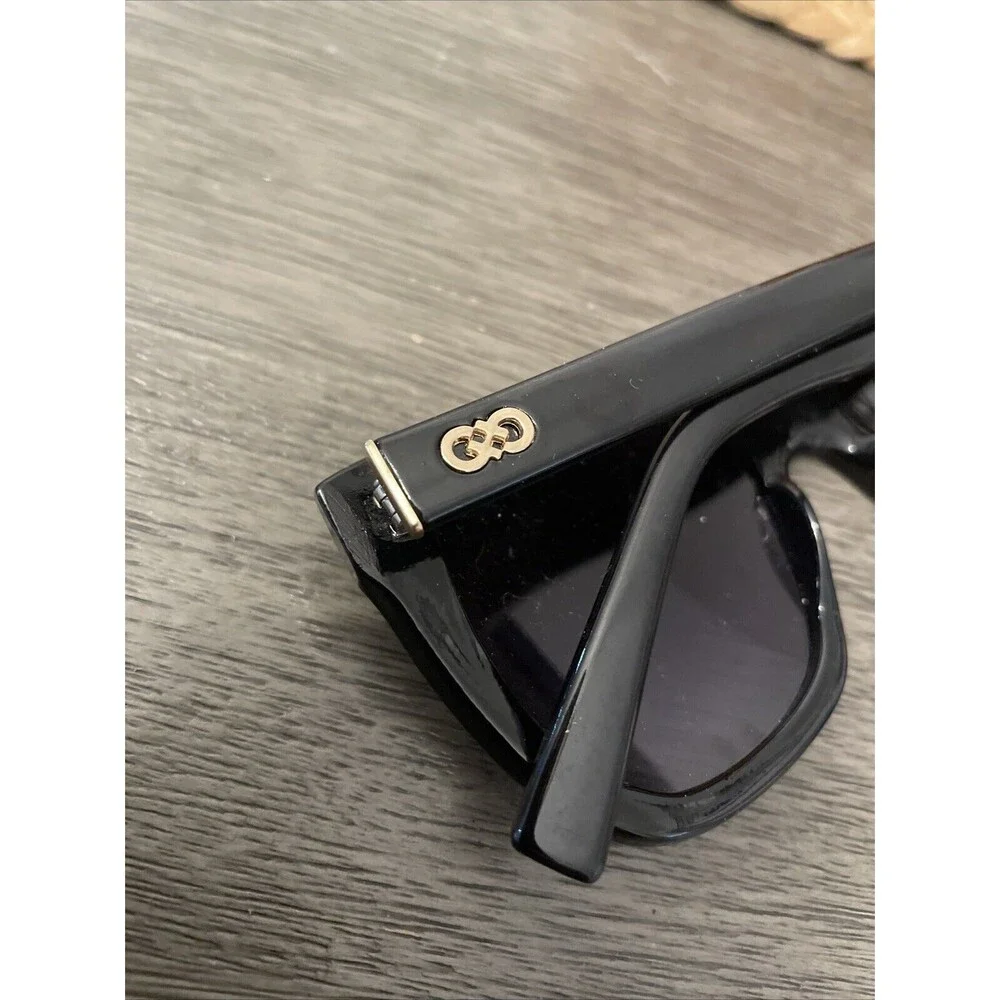 Cole Haan C16144 Dark Black Women’s Polarized Sunglasses